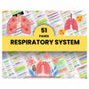 Respiratory System Bundle 51 Pages | Med Surg Nursing Study