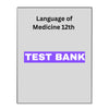 Language of Medicine 12th Test Bank