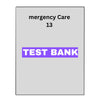 Emergency Care 13 Test Bank