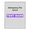 Delinquency The Core 6 Test Bank