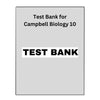 Test Bank for Campbell Biology 10