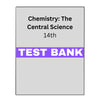 Chemistry The Central Science, 14 Test Bank