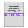 Principles of Anatomy and Physiology, 16 Test Bank