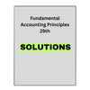 Solutions Manual for Fundamental Accounting Principles 25