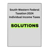 South Western Federal Taxation 2024 Individual Income Taxes 47th Solution Manual