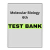 Test Bank for Molecular Biology of the Cell 6