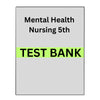 Test Bank for Mental Health Nursing 5