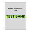 Test Bank for Advanced Pediatric Assessment 3