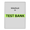 Test Bank for Midwifery 6