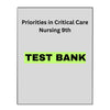 Test Bank for Priorities in Critical Care Nursing 9