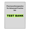 Pharmacotherapeutics for Advanced Practice 5 Test Bank