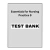 Test Bank Essentials for Nursing Practice 9